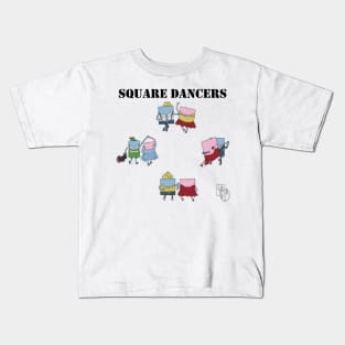 SQD Square Dancers Kids T-Shirt